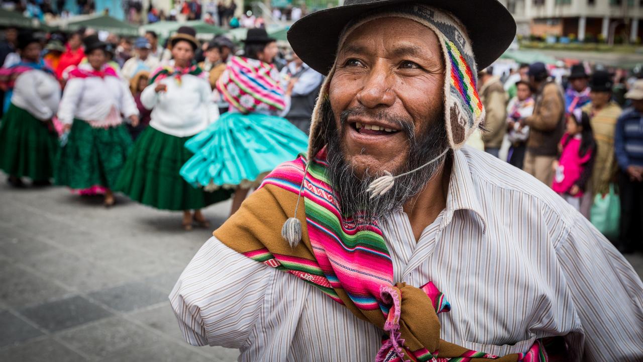 Internationale Dag voor personen met een beperking in Bolivia, een muziek- en dansfestival.