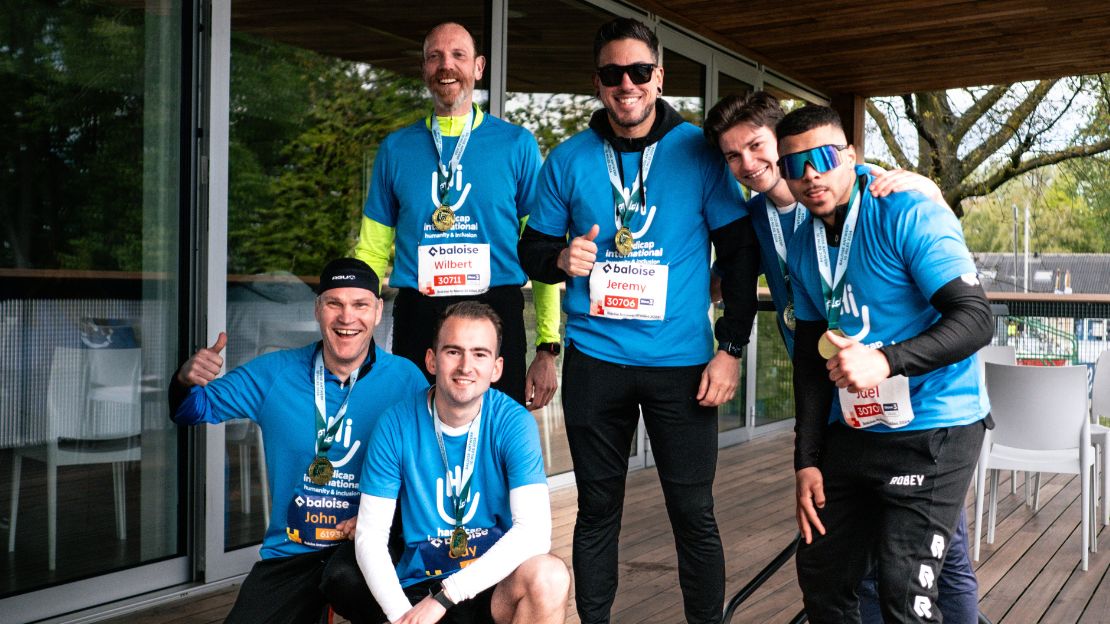 Handicap International au 10 Miles d'Anvers: courir pour la bonne cause