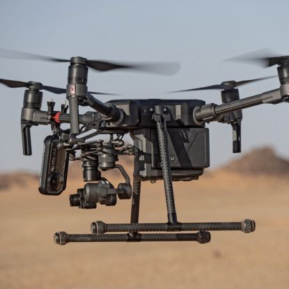 Dankzij de drone vliegt het ontmijningsproces naar een hoger niveau