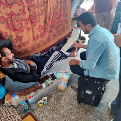 Gezondheidssysteem in Gaza ingestort