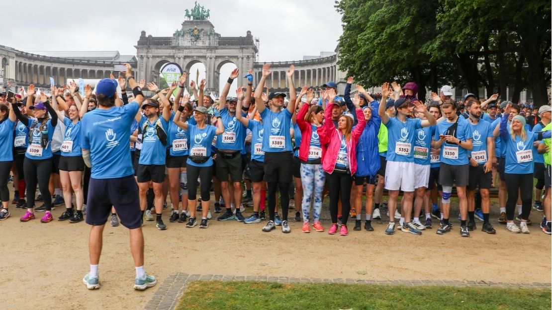20 km de Bruxelles : un record de dons