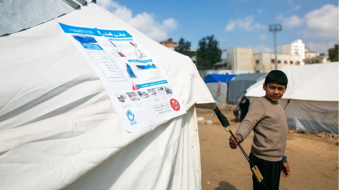 Les civils, victimes des armes explosives dans plus d’un tiers des pays du monde. 