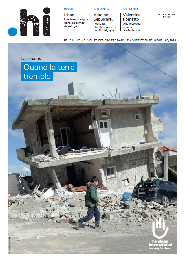 Le dernier magazine de Handicap International.