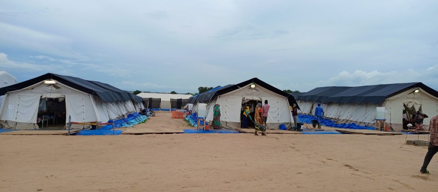 L'hôpital d'Adré soutenue par MSF, partenaire de HI 