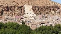 Beeld van een douar in Amizmiz in de provincie Al Haouz, die op 8 september 2023 getroffen werd door de aardbeving.