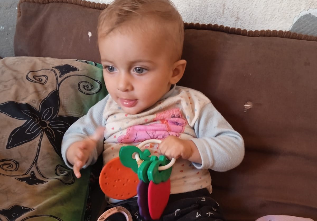 Sanaa avant d'etre victime de malnutrition 