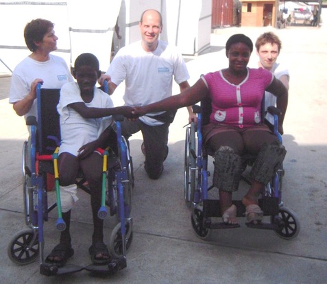  Getuigenis uit Haïti: Astride wisselt haar banden voor wielen