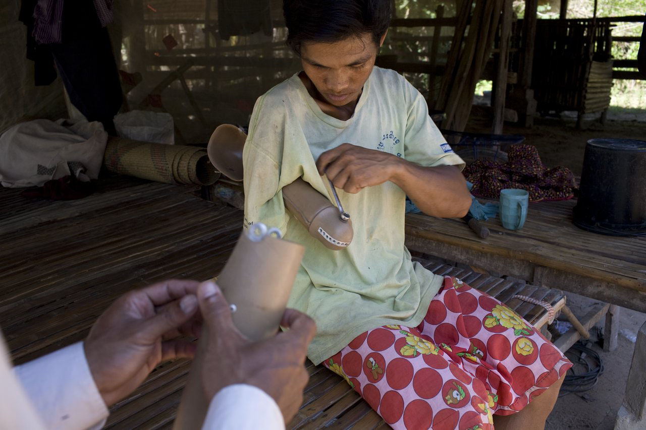 Cambodja, slachtoffer clustermunitie